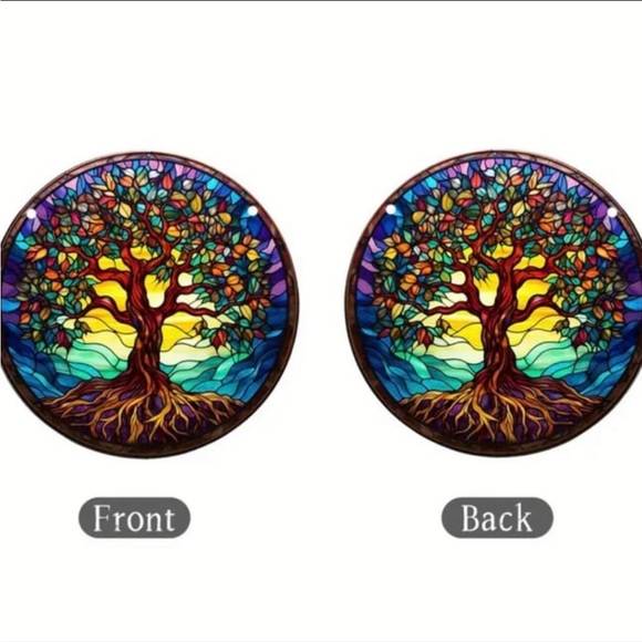 Multicolored Tree Of Life Double
Sided Acrylic Sun Catcher - Picture 2 of 4